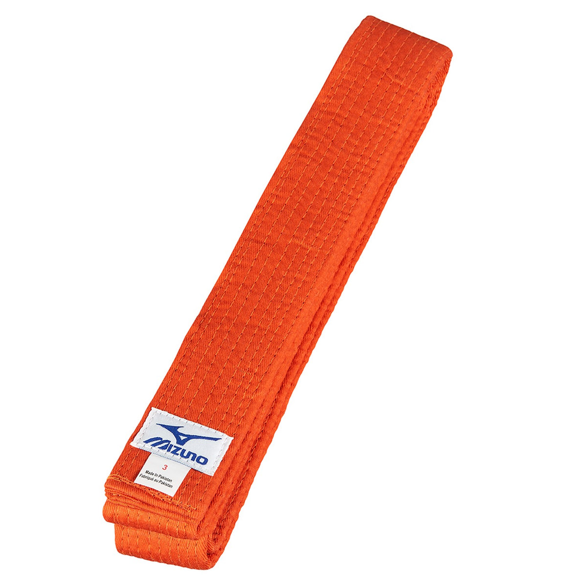 Cinturón naranja básico MIZUNO, de algodón.