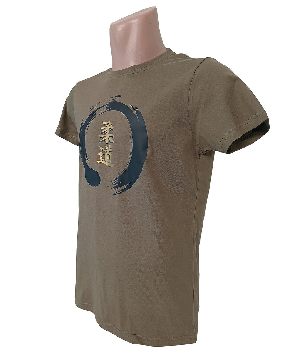 Camiseta Judo Zen Verde militar