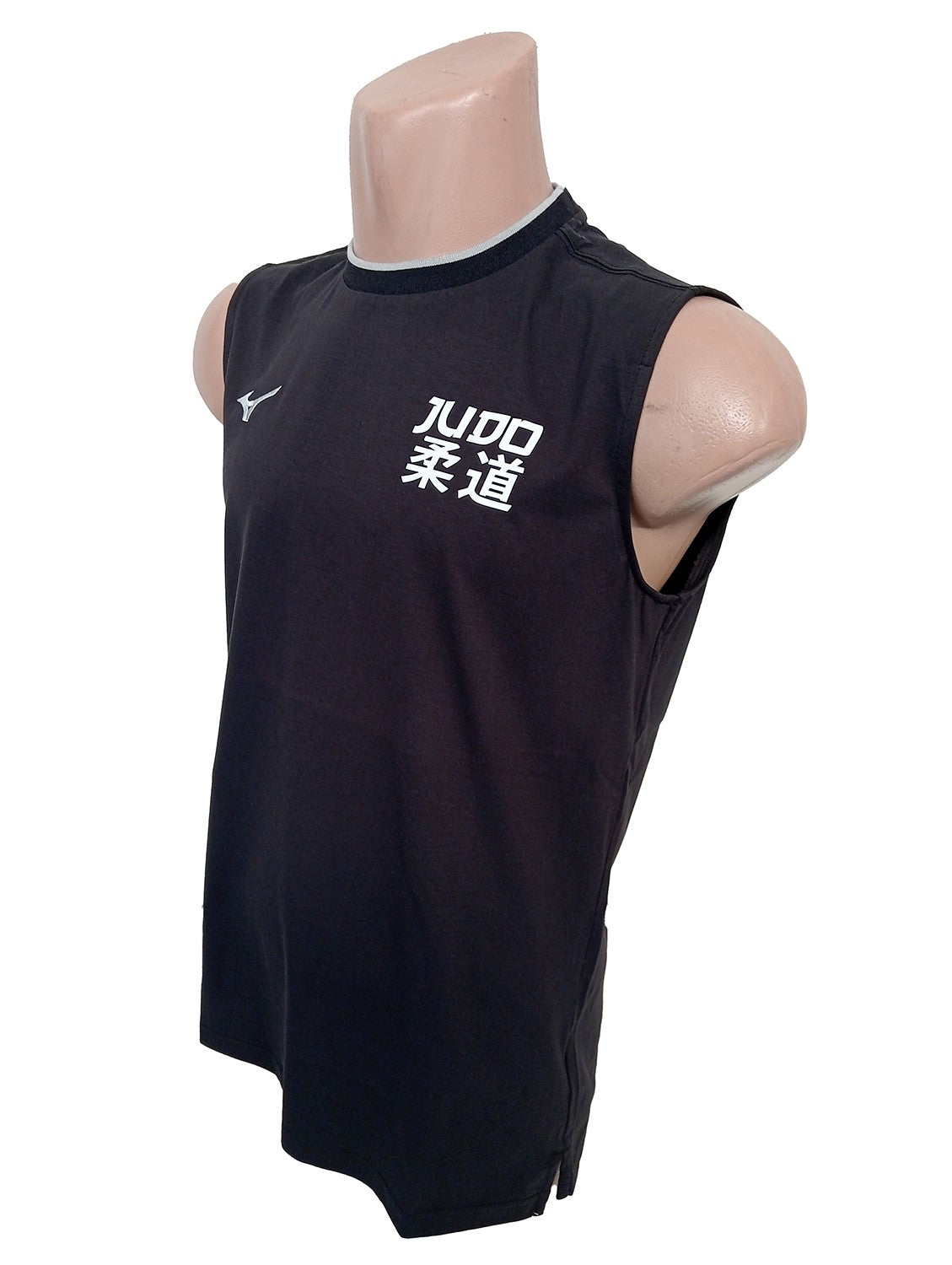 Camiseta Mizuno sin mangas Negra