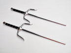 Sais hexagonales de acero cromado 49cm.