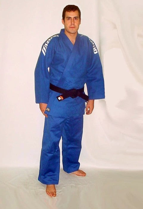 Judogi MIZUNO Signature azul.