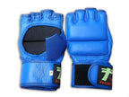 Guantillas MMA o sambo de piel - Color azul
