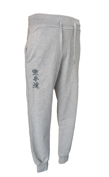 Pantalón de felpa con bordado Karate Do