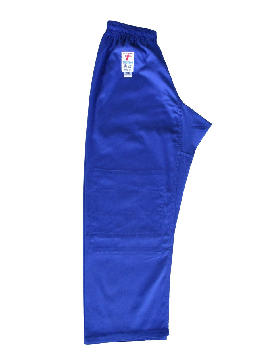 Pantalón azul de judo entrenamiento.
