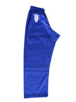 Pantalón azul de judo entrenamiento.