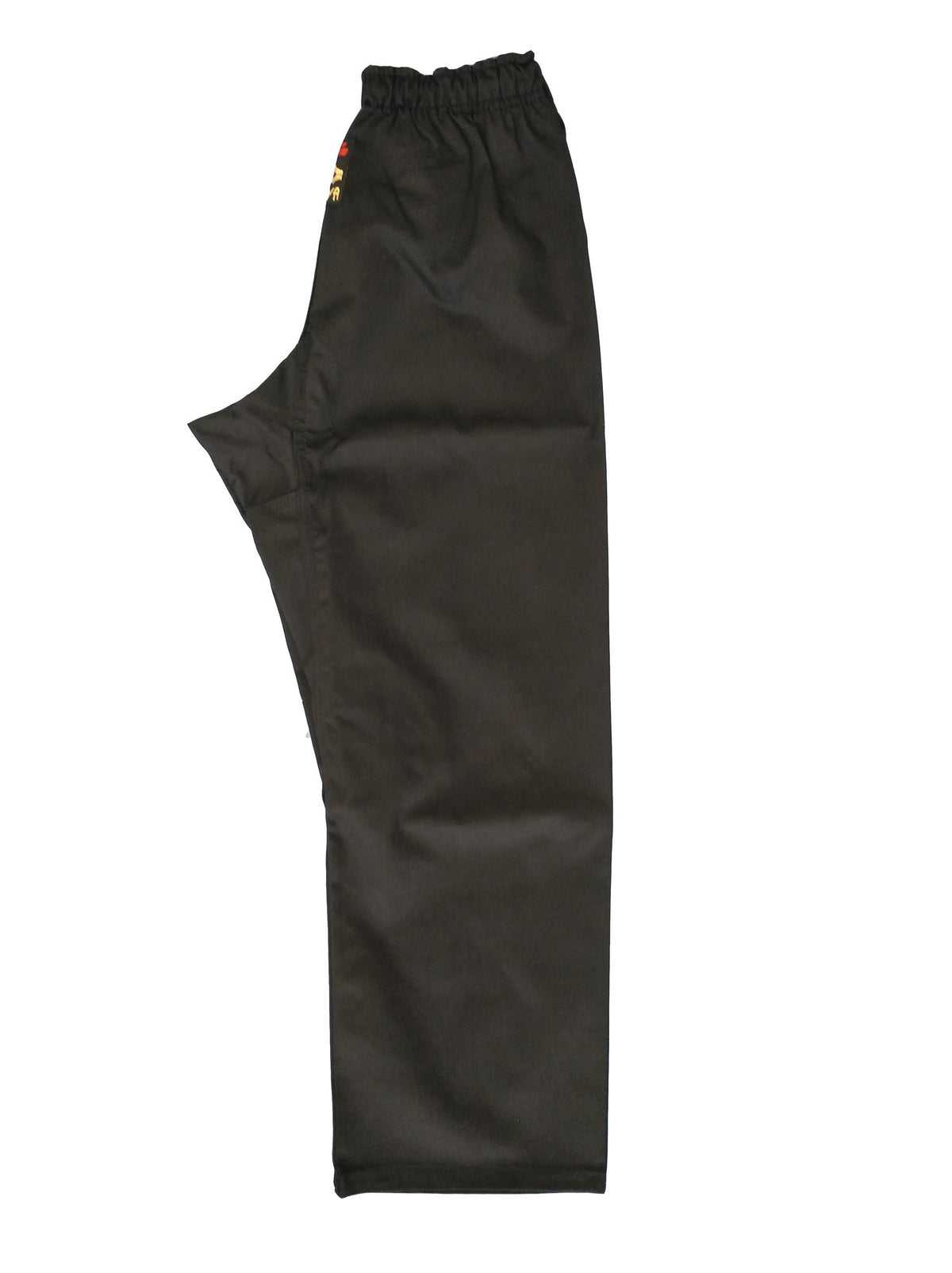 Pantalón negro de karate kenpo y krav maga