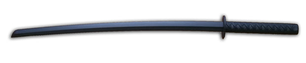 Bokken de polipropileno con tsuba, 101 cm.