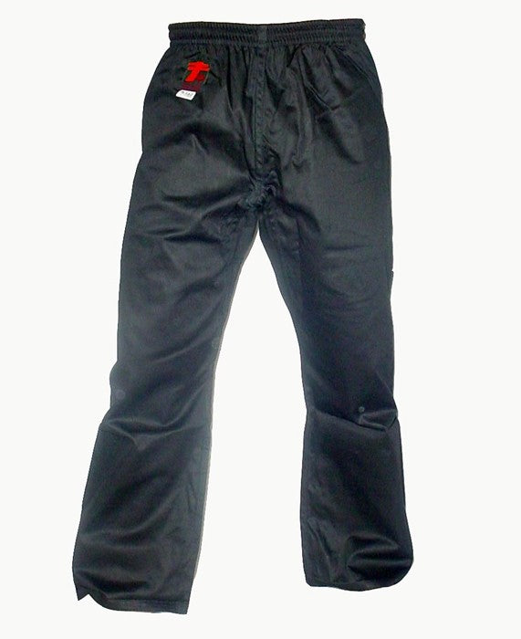 Pantalón negro de karate kenpo y krav maga